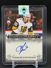 2023-24 SP Authentic Chirography Autographed Chandler Stephenson Auto #C-CS