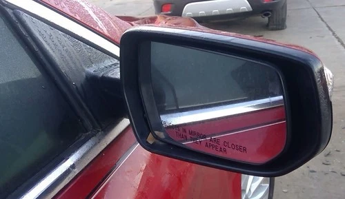 2016 17 18 Chevy Malibu Passenger RH Side View Mirror in GBE Red w/ Turn Signal