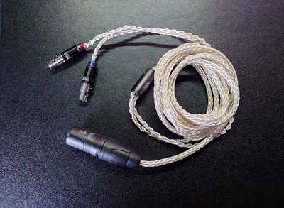 Meze Audio Mini XLR zu 4-Pin-XLR Anschluss 2.5m Silver-Plated Balanced Cable