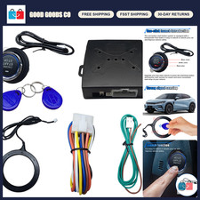 Car Push Engine Start Button Kit - Universal Ignition Switch Easy Install Led Car Push Engine Start Button Kit - Universal Ignition Switch Easy Install Led