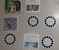 View-Master 4 Reel Walt Disney's Huckleberry Hound, Yogi Bear  Classic Children