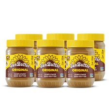 Original Sunflower Seed Butter, 16 oz 6 Pack of 6 - Nut Free Spread with 7g...