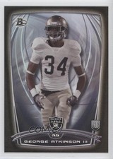 2014 Bowman Rookies Black Foil George Atkinson III #52 1i7