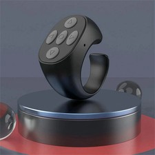 Wireless Bluetooth Ring Remote Control Fingertip Selfie Video Controller Phone
