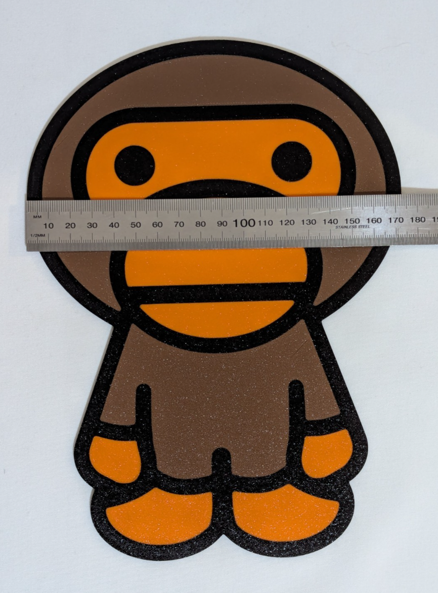Baby Milo Wall Art Sign Camo BAPE A Bathing Ape Streetwear