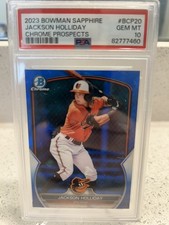 2022 Bowman Draft Chrome Sapphire Edition #BDC168 Jackson Holliday PSA 10