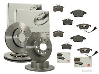 NK Bremsenset Vorne Und Hinten Bremsscheiben + BremsbeläGe CitroËN Opel Peugeot