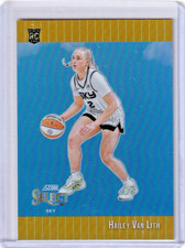 2025 Panini Select WNBA HAILEY VAN LITH Score Gold #01/10 Sky Sun Rookie