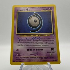 Unown D #47 Prices | Pokemon Neo Discovery | Pokemon Cards