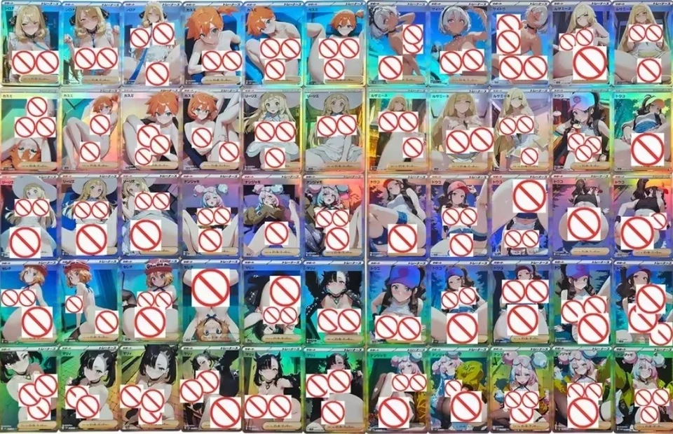 Adult Pokemon Trainer NSFW Card Sets! Prices N Description Hentai Anime Ask4Pics - Image 2 of 2