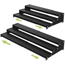 Spice Rack Organizer for Cabinet, 3 Tier Expandable Spices Storage, Great for...