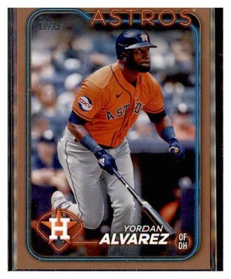 2024 Topps #273 Yordan Alvarez Gold #/2024