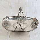 Antique Silver Plated Fruit Basket - Martin Hall & Co - EPGS