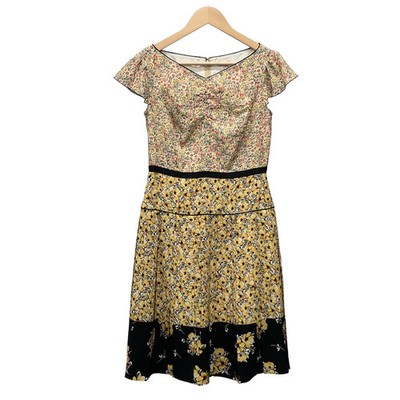 TOCCA - Yellow Black Multi Women's Dress