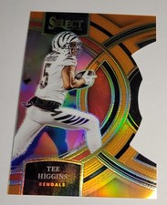2023 Panini Select Tee Higgins Premier Level Prizm Die-Cut /399 Bengals #112