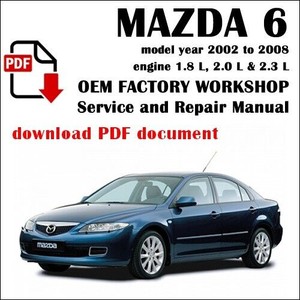 Mazda 6 service manual