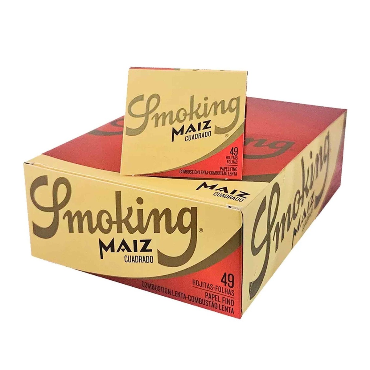 Smoking Maiz 1 1/4 Rolling Papers Corn Cigarette Paper (Full Box of 50  Booklets)