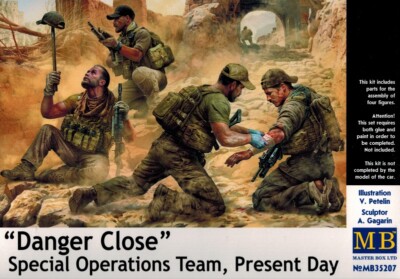 Master Box 35207 Danger Close Special Operations Team Present Day 1:35
