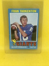 1971 Topps Set-Break #120 Fran Tarkenton VG-EX Vikings Giants HOF
