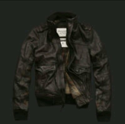 abercrombie and fitch leather jacket