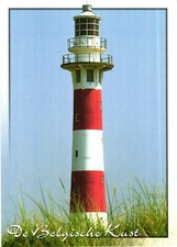 Picturesque View of Nieuwpoort Lighthouse, Belgium, The Belgian Coast Postcard