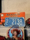 Vintage Kansas License Plate  1967 Midway  USA Man Cave Garage Collector ￼ — photo 4