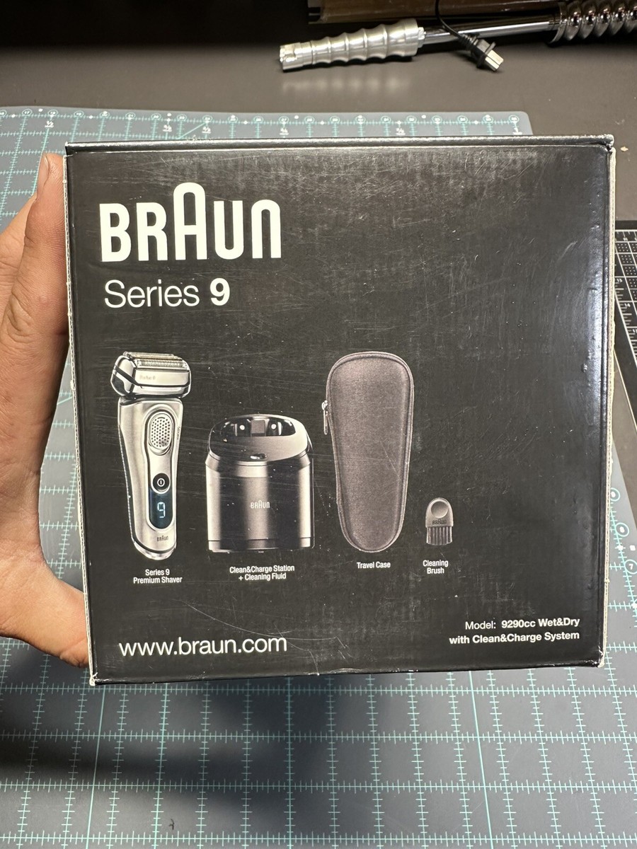 新品・未開封 BRAUN 9090CC  color: SILVER Braun Series 9 9090 CC Men's Electric Shaver - Silver for sale