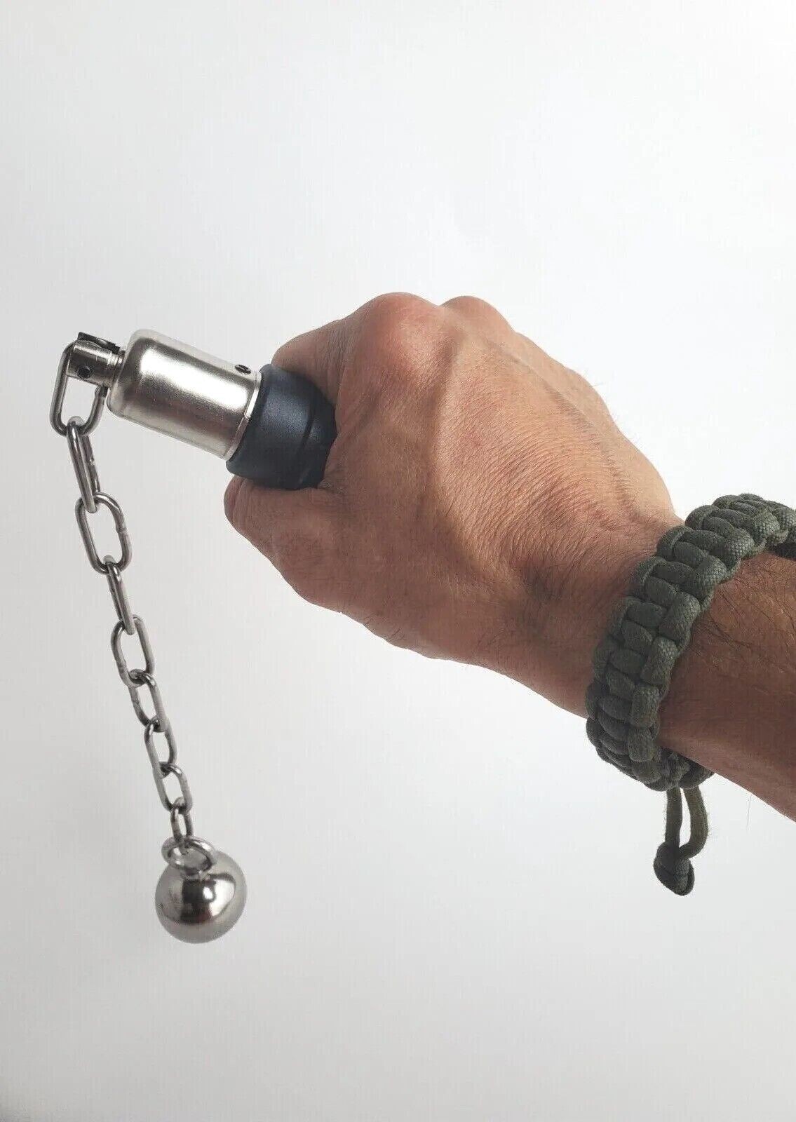 Tactical  Medieval Replica Flail Security Self Defense Martial Arts Concealable