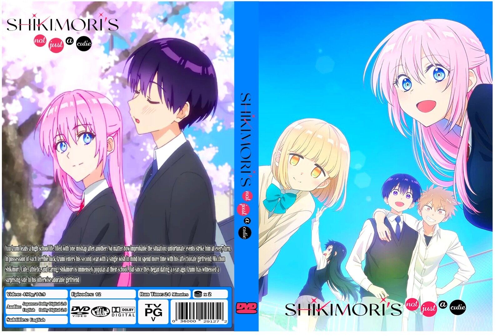 NBCU Japan Reveals 5th 'Shikimori's Not Just a Cutie' Anime DVD/BD Release  Artwork