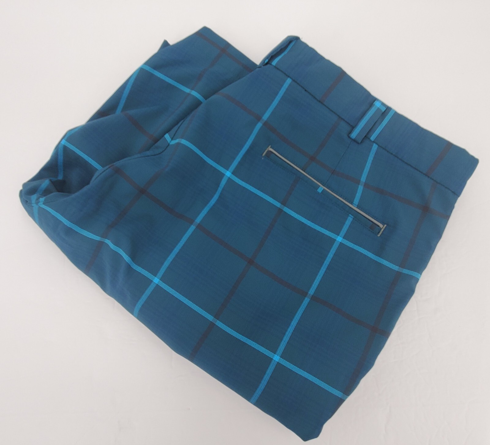 Nike Golf Tour Performance Dri-Fit Plaid Shorts Men's Size 38