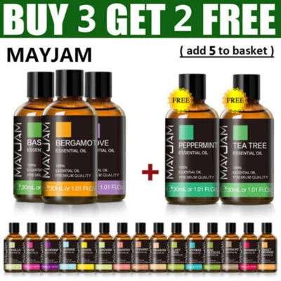 MAYJAM Ätherische Öle 30ml Aromatherapieöl Duftöle für Diffusor Luftbefeuchter