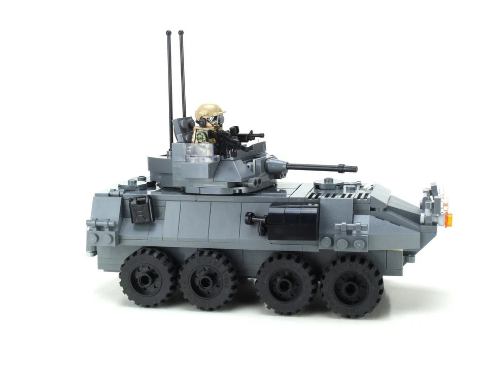 Marine LAV-25 Military Armored Vehicle made with real LEGO® bricks - Image 3 of 4