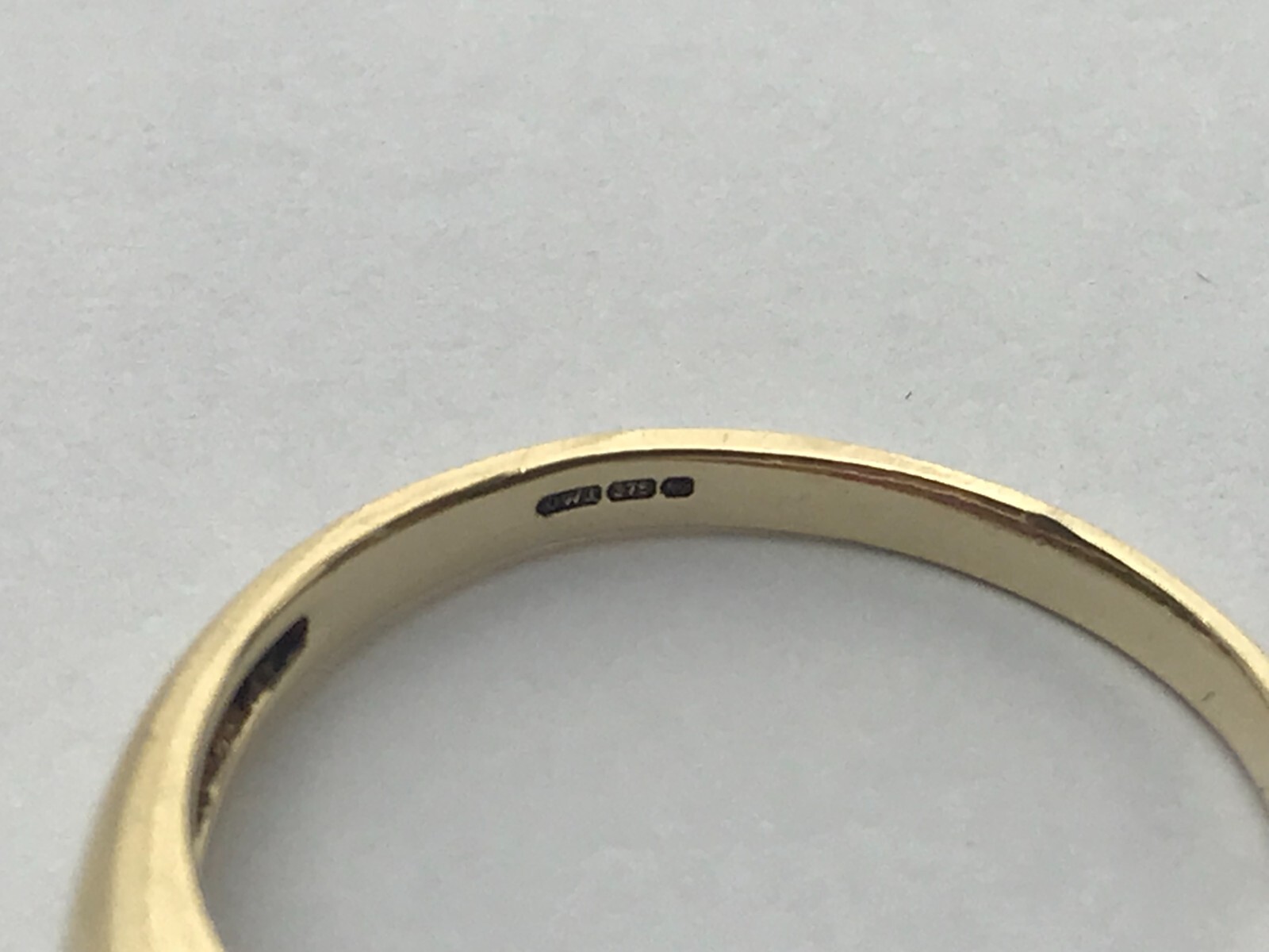 Ruby and Diamond 9ct Gold Ring Half Eternity Ruby… - image 13