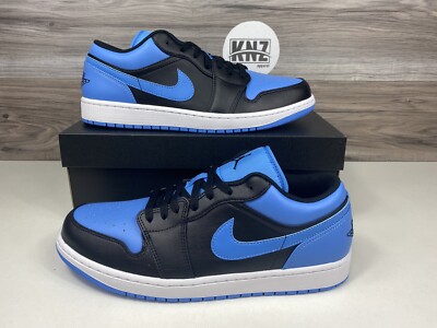Low Black Air Jordan Blau Schwarz Nike Air Jordan LOW Black
