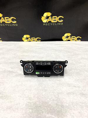 2009-2012 Chevrolet Traverse Front Temperature Climate Control **worn  buttons**