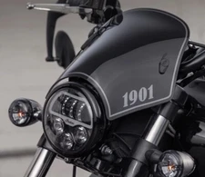 2015-2024 Genuine Indian Scout / Sixty 1901 Low Fly Windscreen - Smoke - 2882010