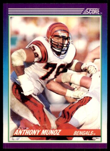 1990 Score Anthony Munoz Cincinnati Bengals #178 - Picture 1 of 2