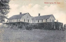 Wildfern Spring Hill Connecticut Historic Bldg Postcard Copy