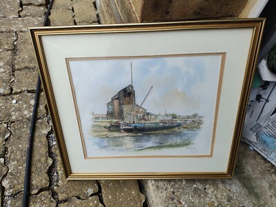 RAY FIGG - BATTLESBRIDGE LIMITED ED PRINT 105/200 SIGNED HAND COLORIERT COA 