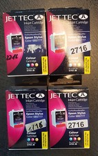 4x Cartuccia di inchiostro Jet Tec per Epson Stylus Color 680 / 685 (3 colori) p/n: TO18401