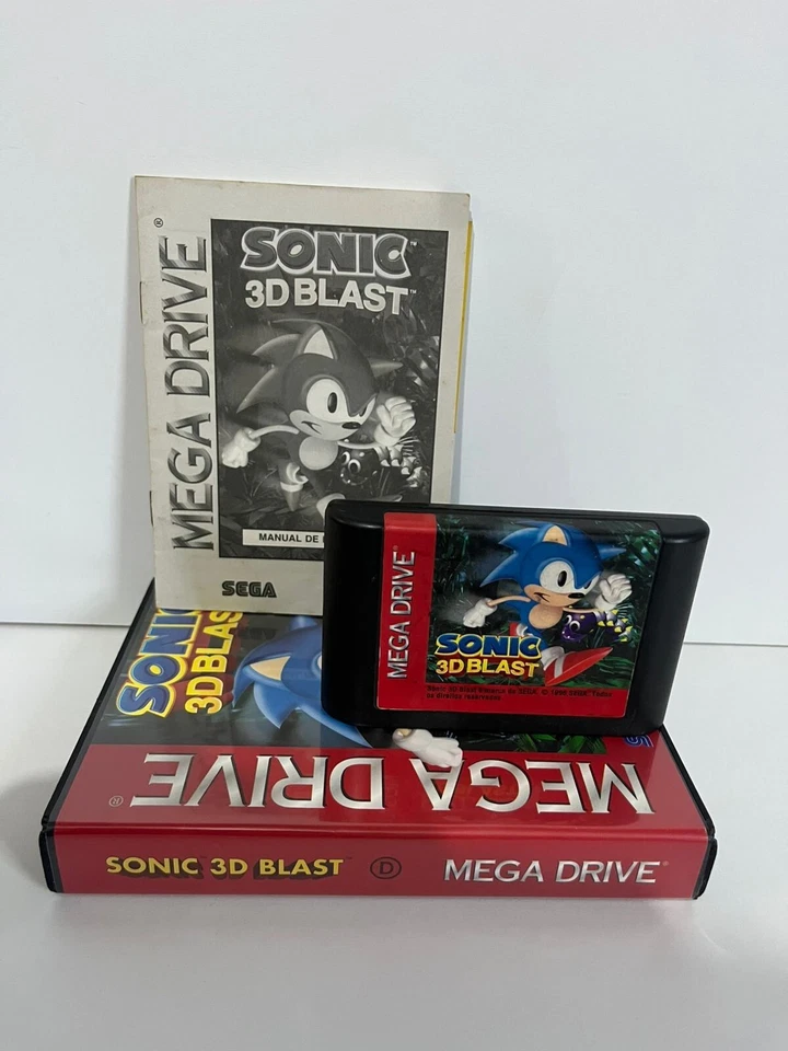 Sonic 3D Blast - Sega Genesis Mega Drive - Tectoy - Tec Toy Brasil Foto 3 de 4