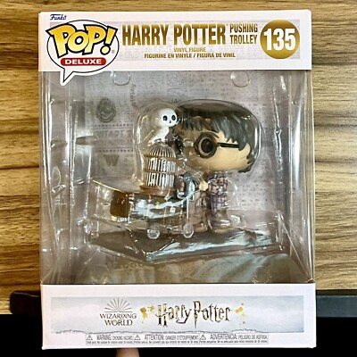 Harry Potter Pushing Trolley Deluxe Funko Pop! #135 Brand New! | eBay