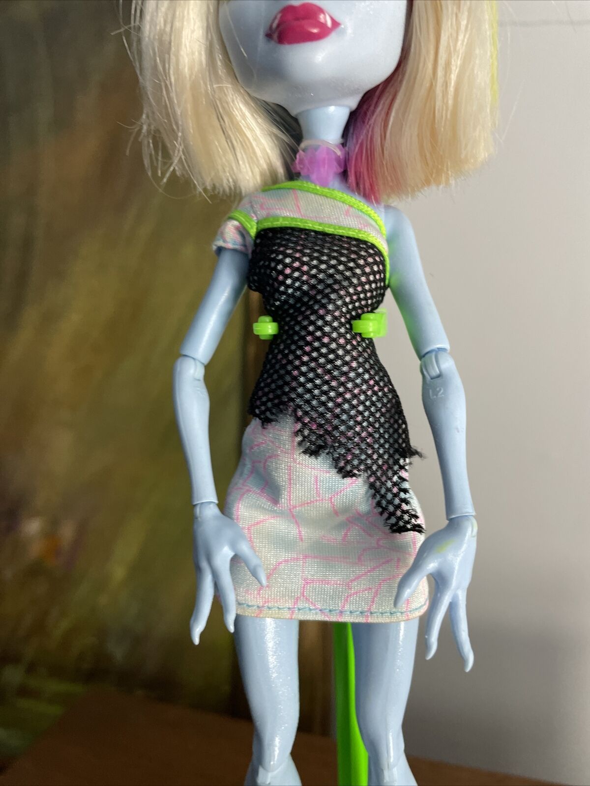 Monster High Skultimate Roller Maze Abbey Bominable Doll NO SHOES