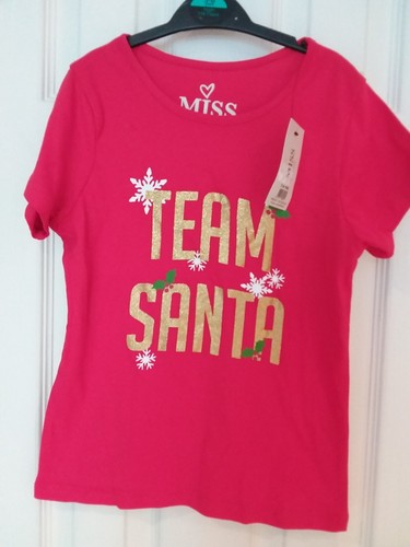 T-shirt Basique Fille Miss Evie - Rose - Polyester - Taille 11-12 Ans - Occasion Bon état