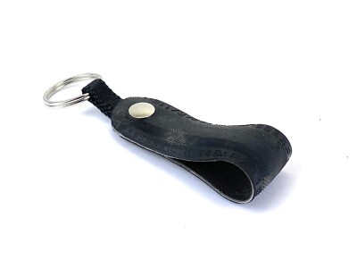 Schlüsselanhänger Eco aus recyceltem Deckel, Geschenkidee grün Herren Damen