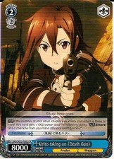 4x Kirito taking on Death Gun Weiss Schwarz Promo