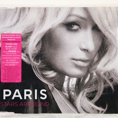 Music Musik MAXI CD Paris   Stars Are Blind Gut