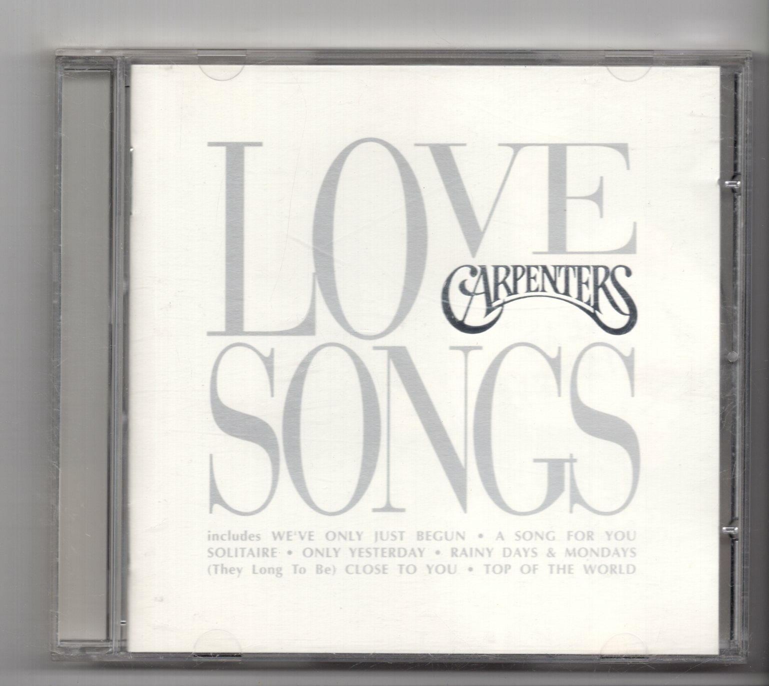 (JV845) The Carpenters, Love Songs - 1997 CD