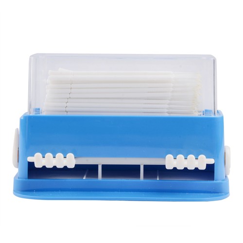 Dispenser Porta Applicatore Dentale + 400 Pezzi Monouso Micro Spazzola Fine 2.0 - Foto 11 di 12