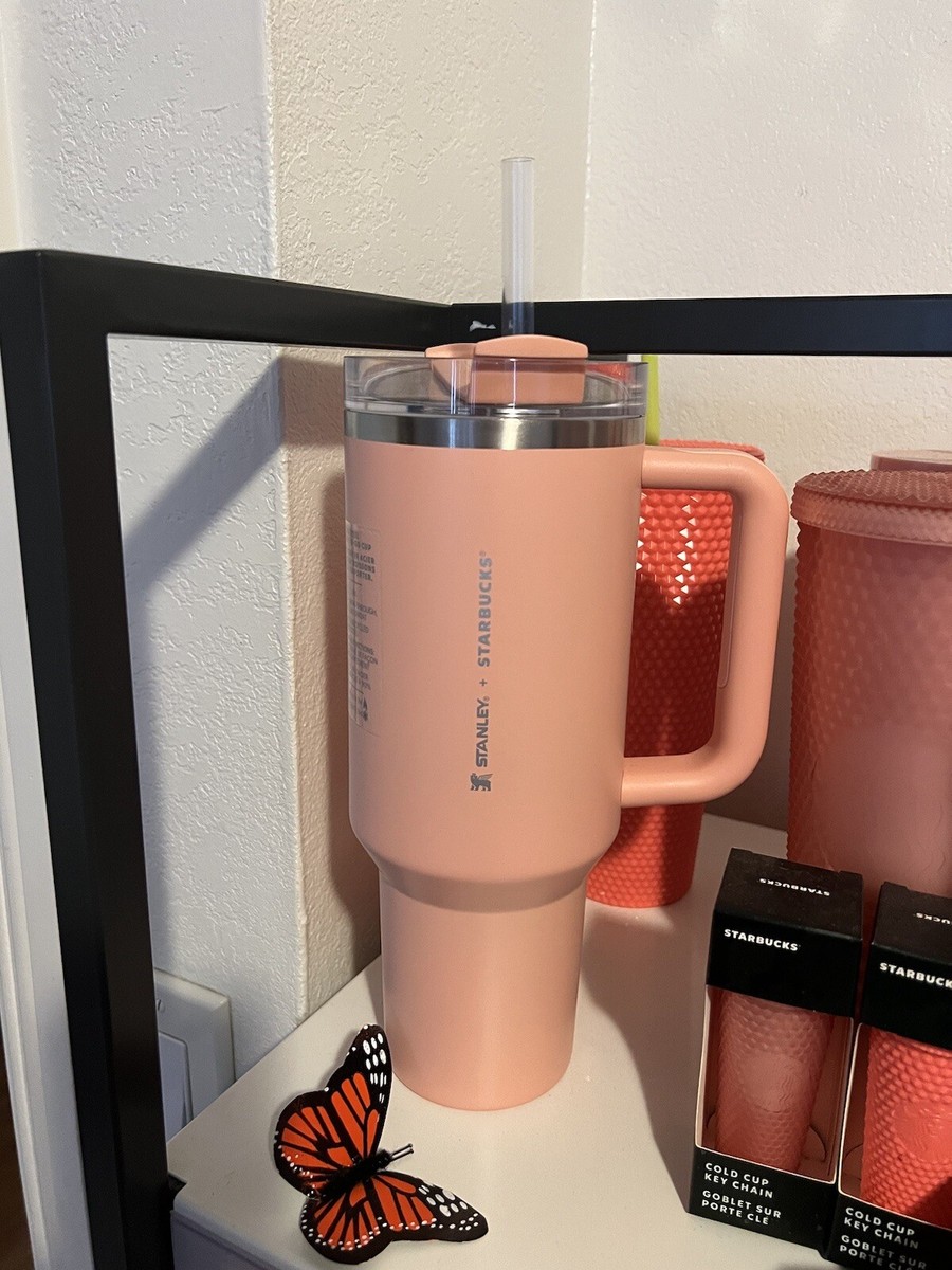 Stanley Starbucks 40 oz pink tumbler new